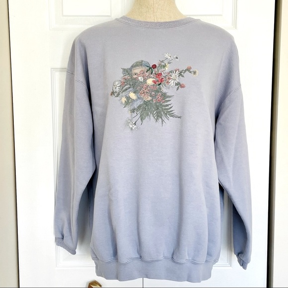 Vintage Sweaters - NORTHERN TREASURES by NR Vtg Graphic Crew Neck